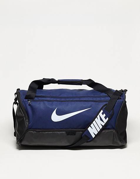Nylon holdall in Navy Asos Men Accessories Bags Travel Bags 