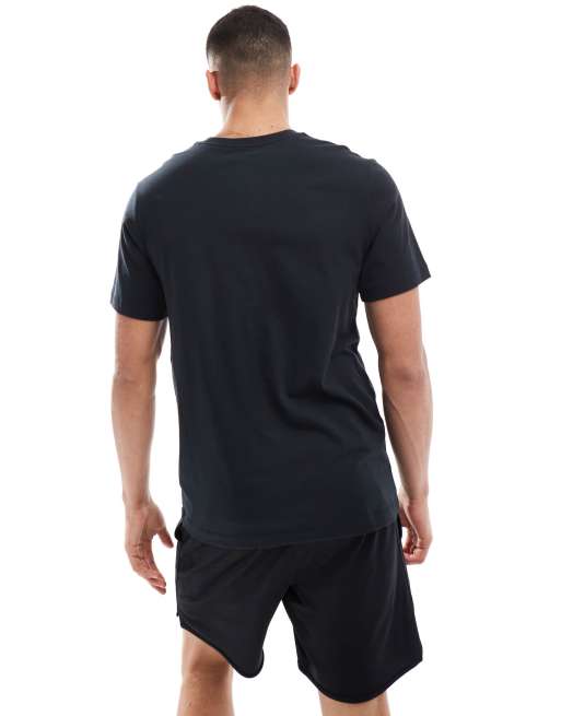 Nike Training Bulldog graphic T-shirt in black