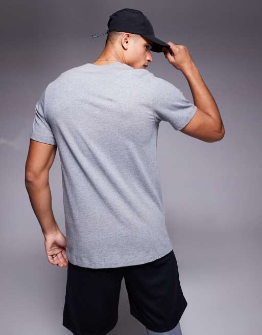 Nike Training bulldog graphic T-shirt in gray
