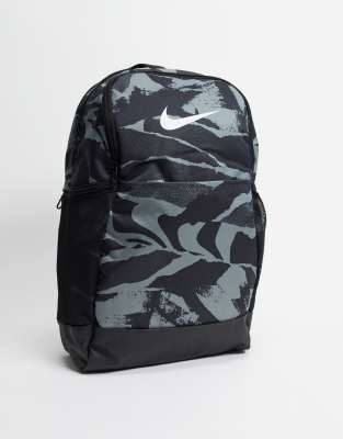 Nike Training camo backpack in black | ASOS