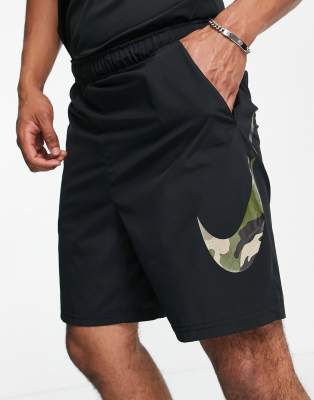 nike training camo shorts