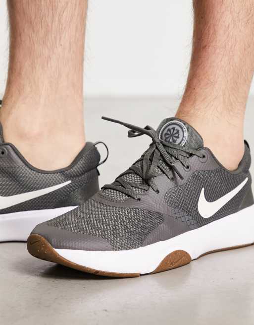 Nike gray 2025 training shoes