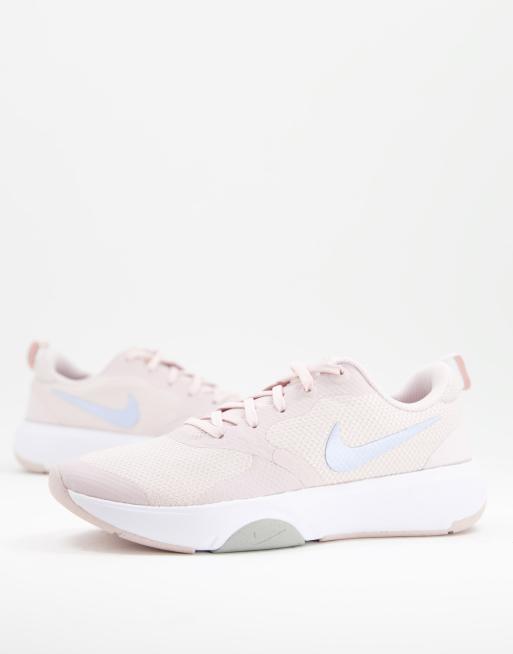 Pink nike shop gym trainers