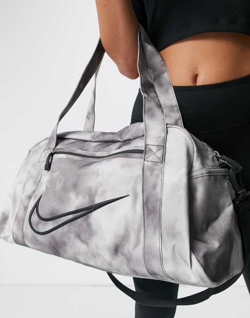 nike duffel bag grey