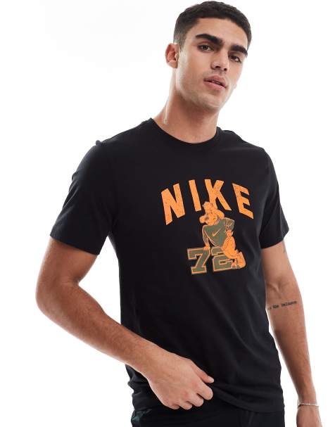 Nike Training – College 72 – Czarny T-shirt z grafiką - view 1