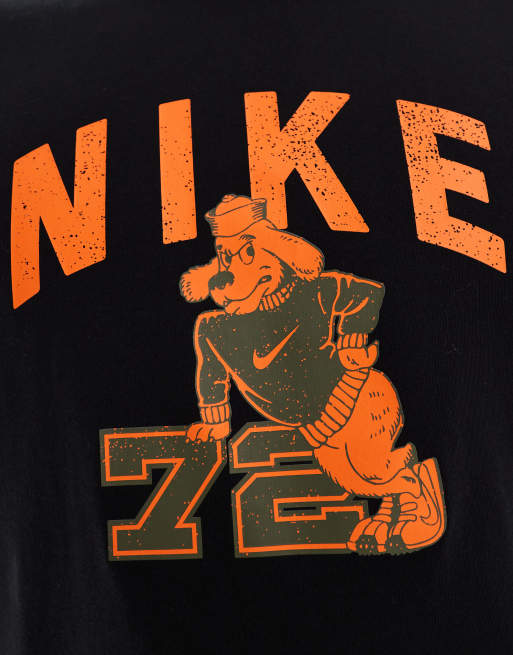 Nike Training College 72 graphic t-shirt in black ASOS