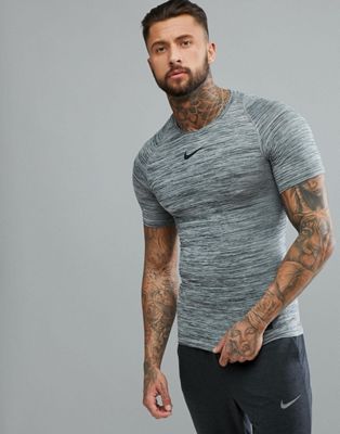 nike grey compression shirt
