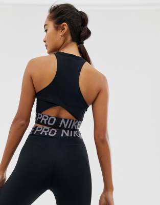 nike pro crossover crop top