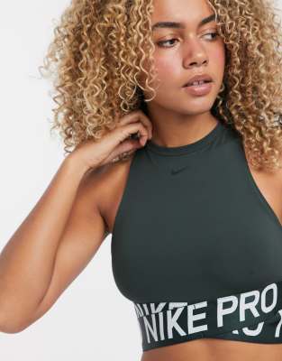 nike training crossover crop top