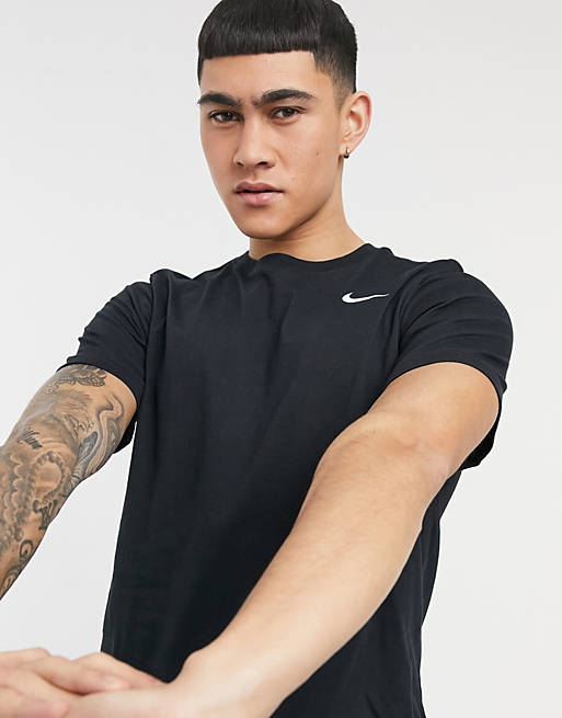 Nike – Training – Czarny t-shirt sportowy Dri-FIT 2.0