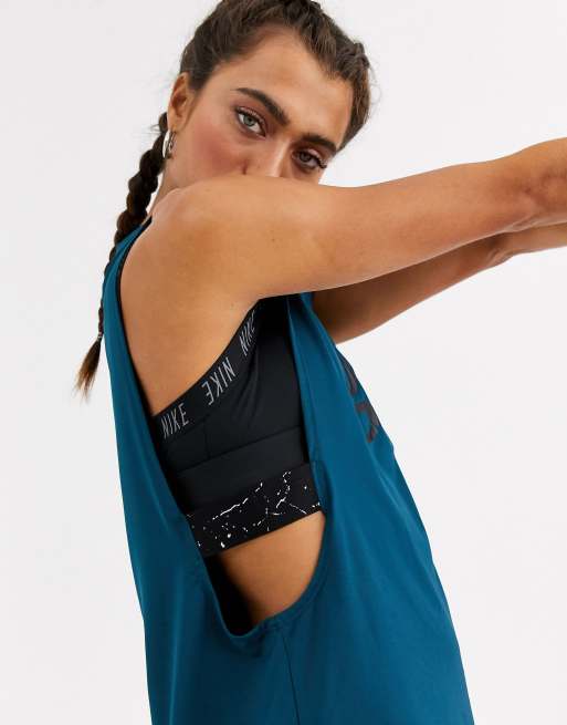Nike - Pro Training - Ensemble à imprimé marbré avec legging, 3 de 3