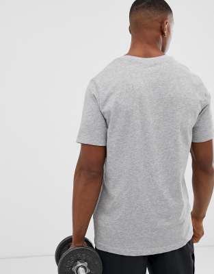 gray dri fit shirt