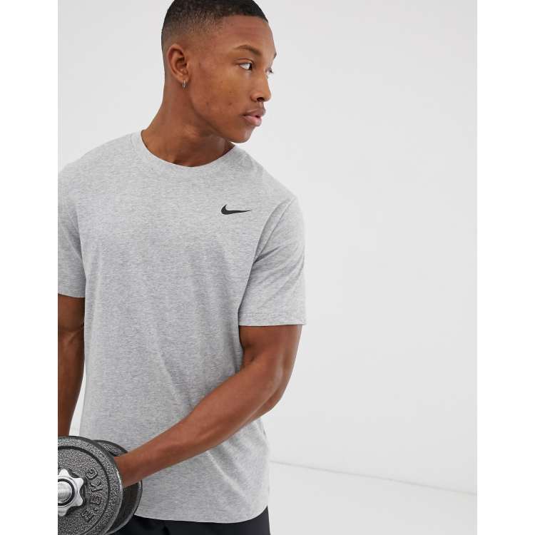 Grey nike dri store fit shirt