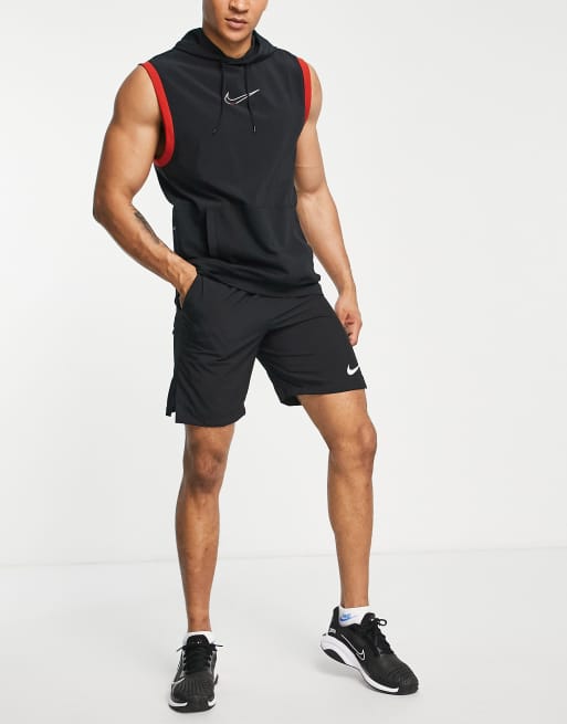 Nike dry sleeveless fleece hoodie sale