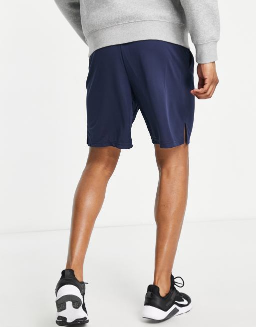 Nike Training Dri-FIT 6 inch knitted shorts in navy