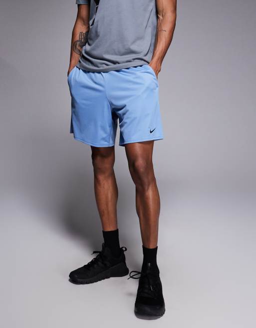 Nike Training Dri-FIT 7-inch shorts in blue, 2 of 5