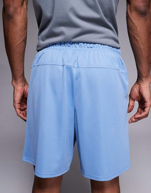 Nike Training Dri-FIT 7-inch shorts in blue, 5 of 5