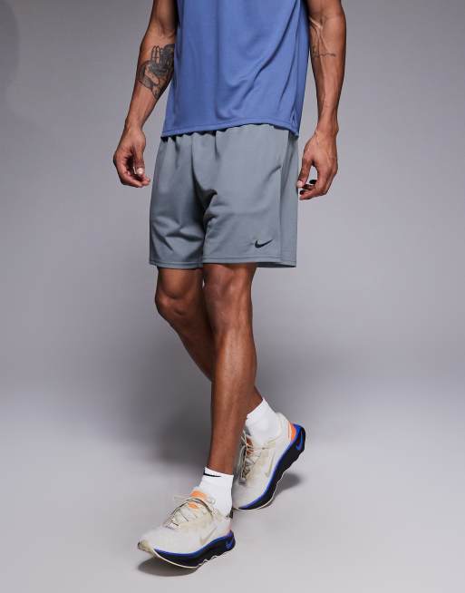 Nike Training Dri-FIT 7-inch shorts in gray, 2 of 5