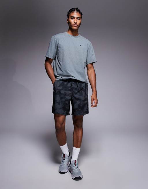 Nike Training Dri-Fit 7 inch shorts in marble