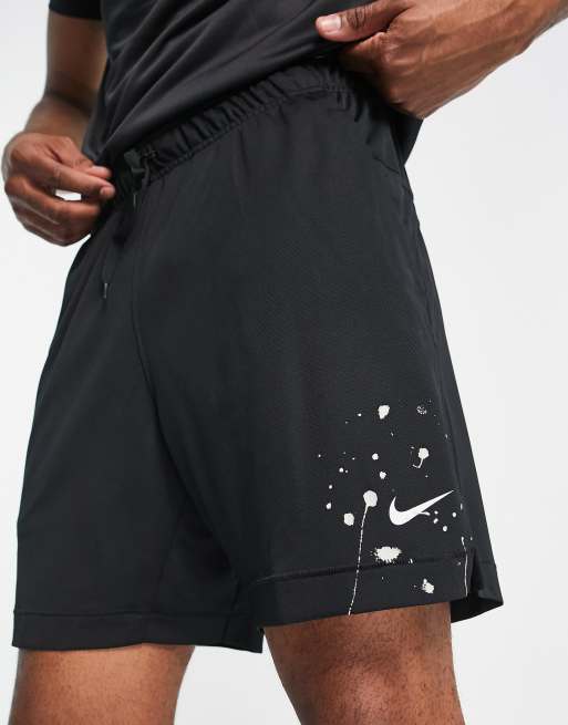 Nike Training Dri-FIT 7inch shorts in black | ASOS