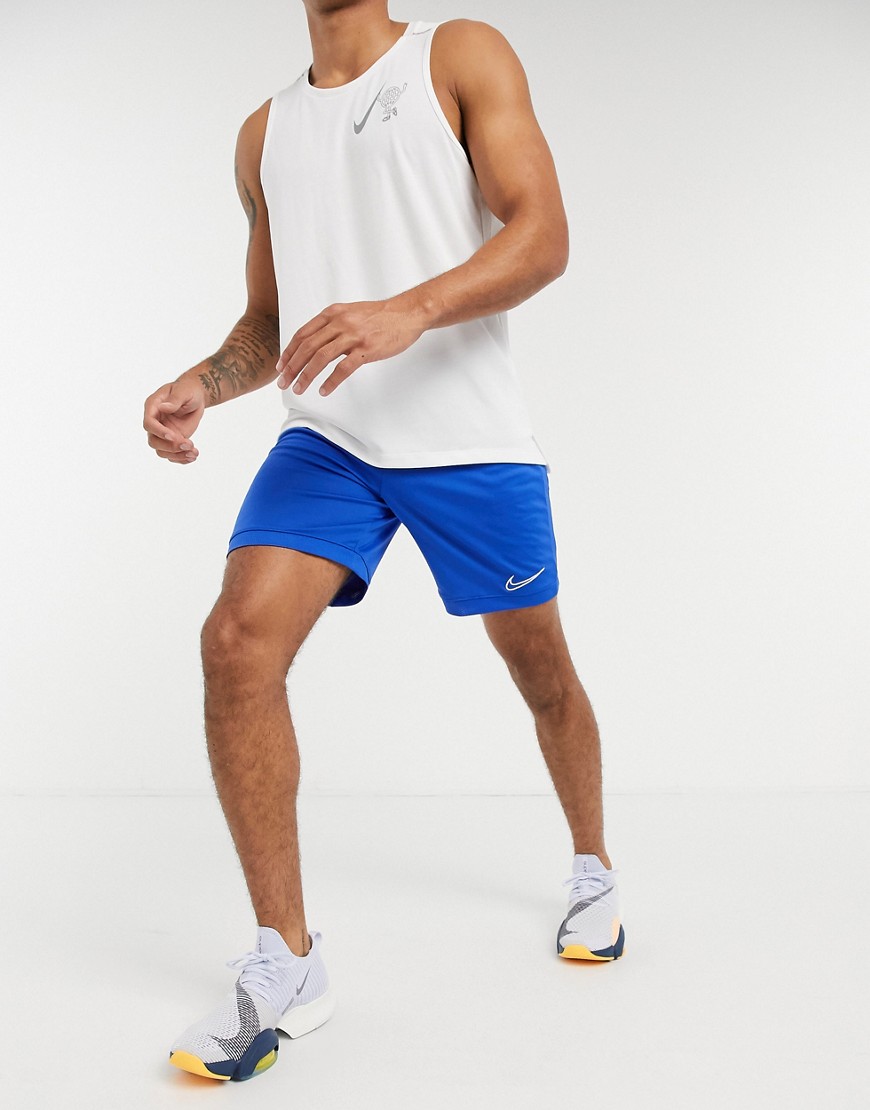 Nike – Training Dri-FIT Academy – Blå shorts