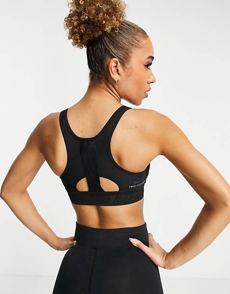 Nike Training Dri-FIT ADV Swoosh medium-support padded sports bra in black
