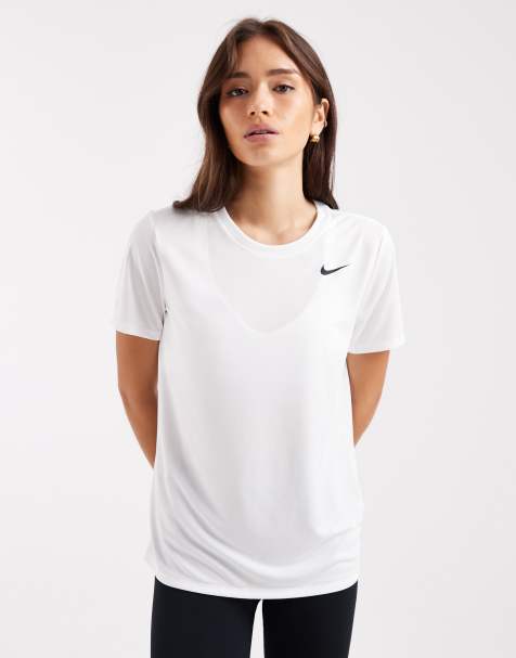 Nike Training Dri-FIT t-shirt in white