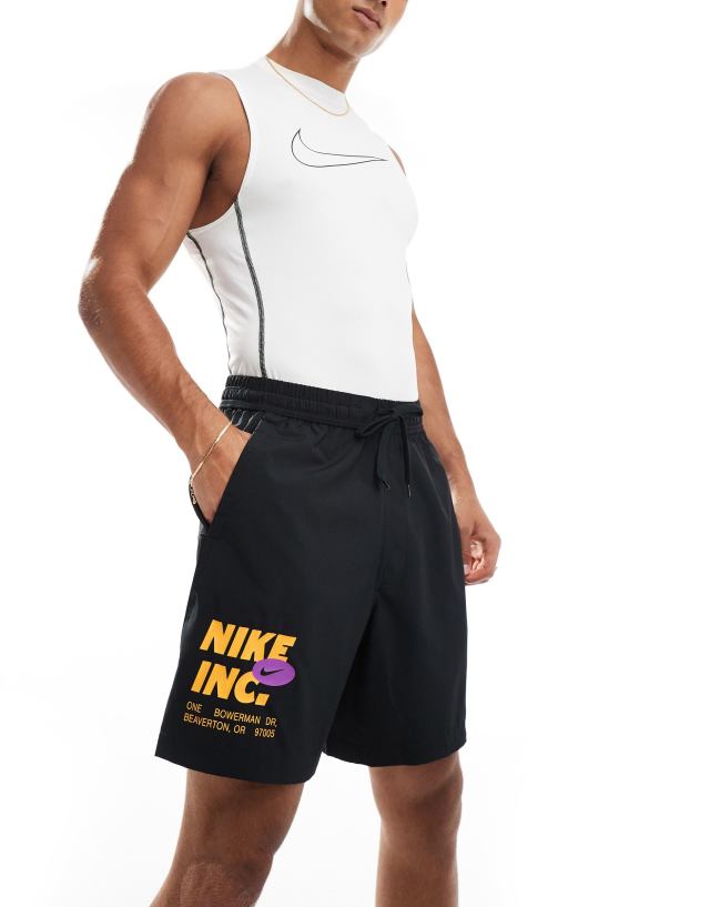 Nike Training - dri-fit bodega 7in form shorts in black