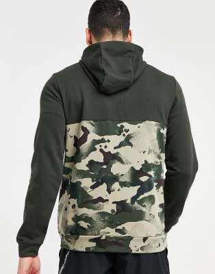 nike dri fit camo hoodie