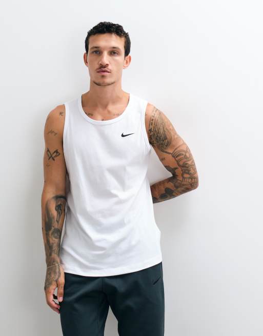 Nike Training Dri-FIT canotta bianca, 5 di 5