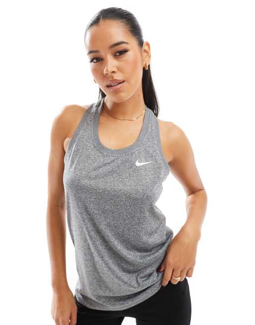 Nike Training - Dri-Fit - Canotta grigia