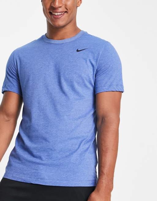 Blue nike cheap gym top