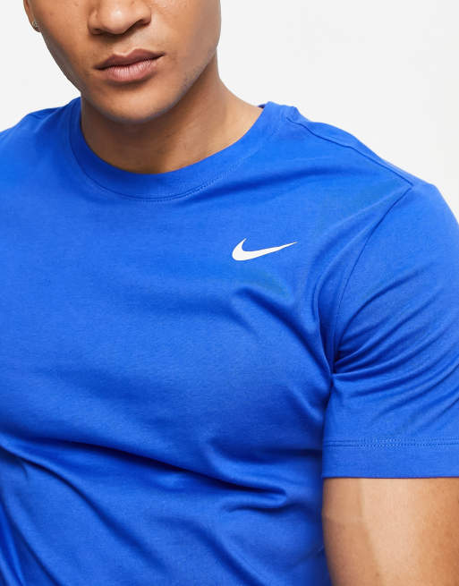 Royal blue store nike shirt mens