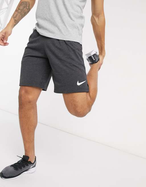 Black cotton 2025 nike shorts