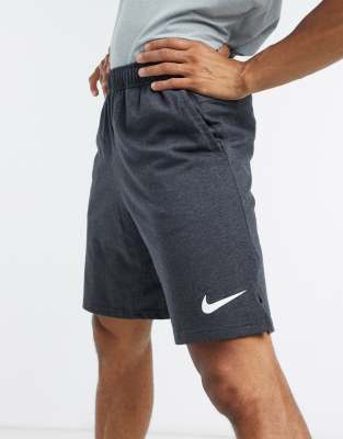 nike black cotton shorts