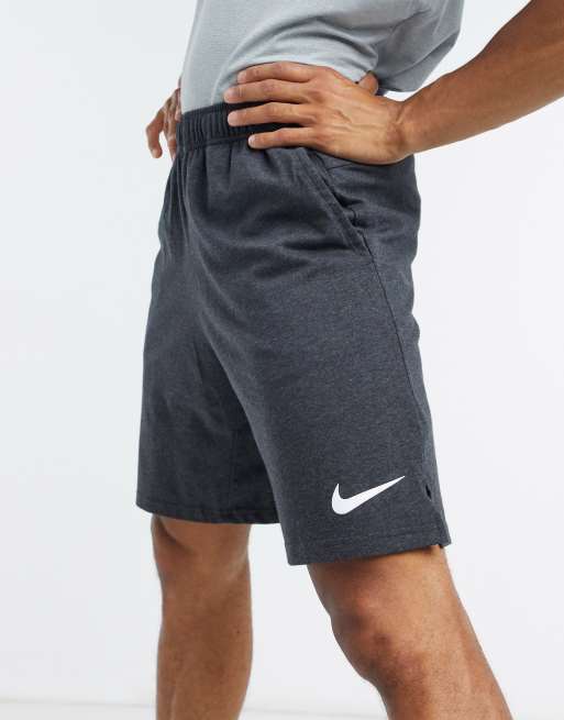 Nike Training Dri-FIT cotton shorts in black | ASOS