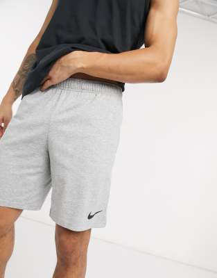 nike grey shorts cotton