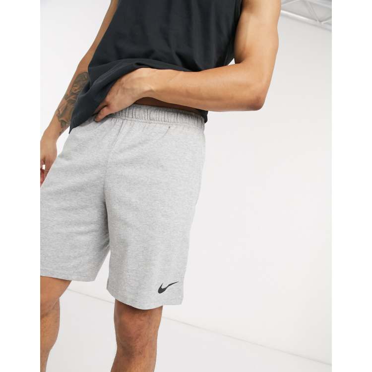 Nike gray cotton shorts hotsell