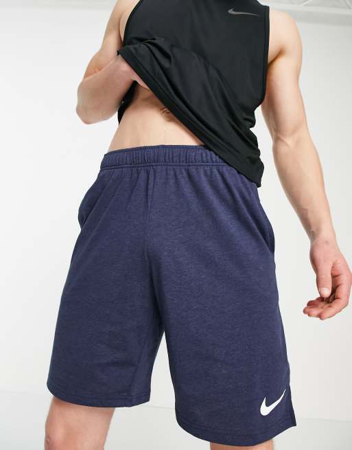 Blue nike outlet cotton shorts