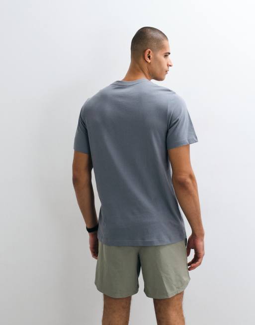 Nike Training Dri-FIT cotton t-shirt in grey, 4 of 5