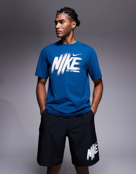 Nike Training – Dri-FIT – Czarne szorty o długości 9 cali - view 1
