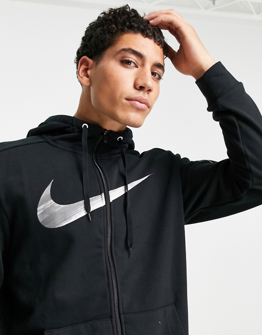 Nike Training Dri-FIT Energy full-zip hoodie in black