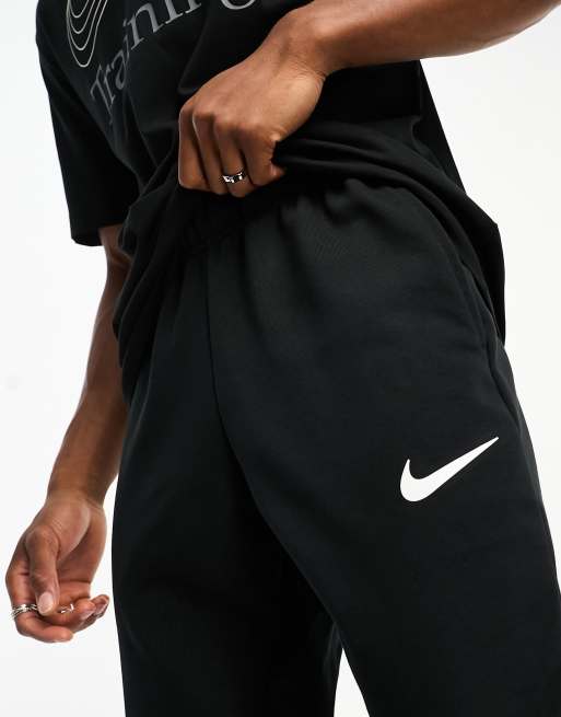Nike Training - Dri-FIT Energy Swoosh - Sorte joggingbukser med bånddetalje, 4 af 4