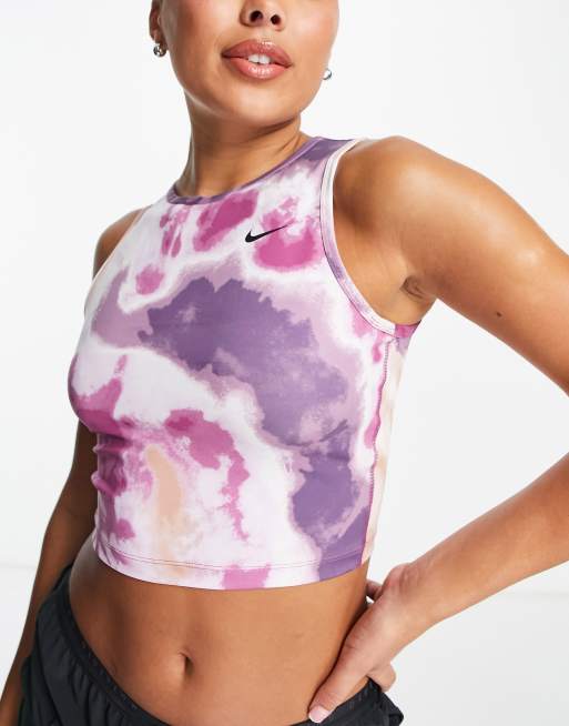 Nike tie dye crop top hotsell