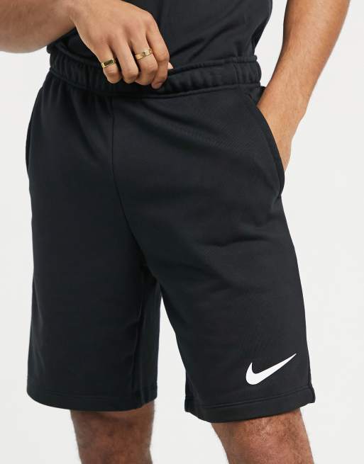 nike shorts fleece black