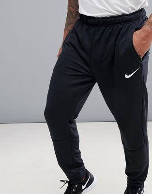 Nike Training dri-fit fleece tapered joggers in black 860371-010 | ASOS
