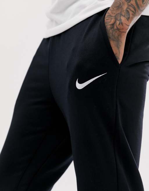  Nike Men's Dry Fleece Training Pants, Black/White