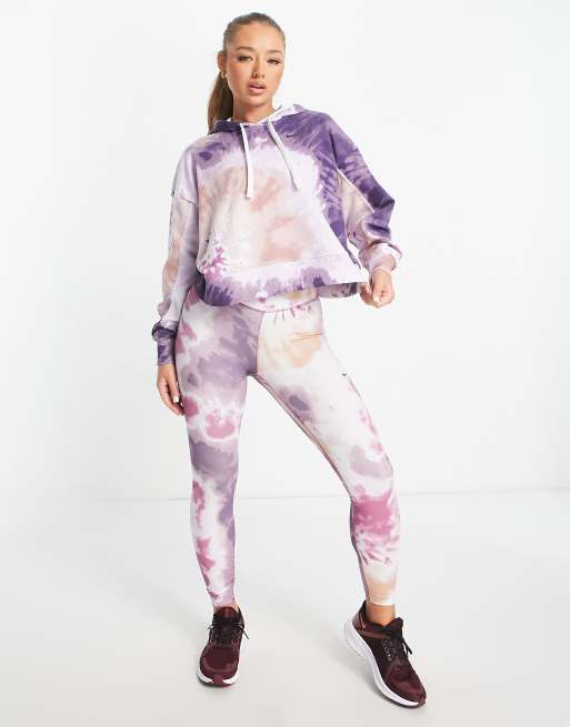 purple tie dye nike hoodie