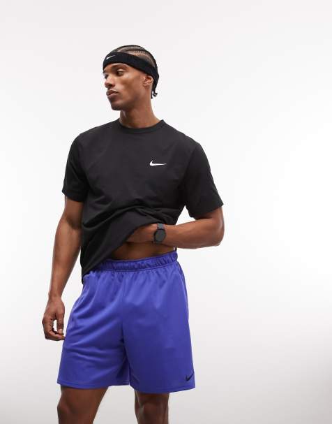 Nike Training Dri-FIT Flex 7 inch shorts in blue - view 1