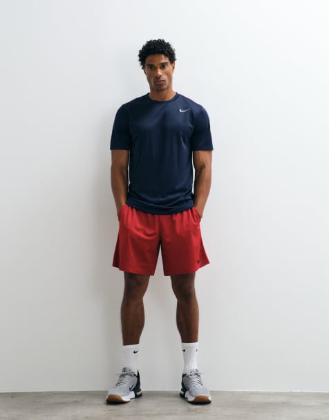 Nike Training Dri-FIT Flex 7 inch shorts in red - view 1